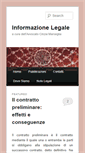 Mobile Screenshot of informazionelegale.it